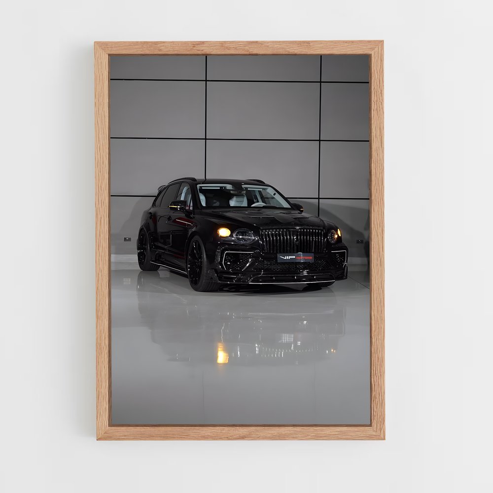 Poster Bentayga de speed – affiche Bentley (vue 4)